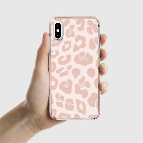 iPhone Case - Strawberry Pink Cow Print