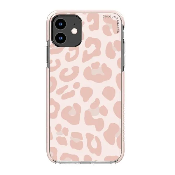 iPhone Case - Strawberry Pink Cow Print