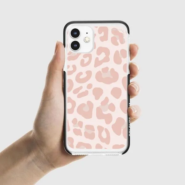 iPhone Case - Strawberry Pink Cow Print