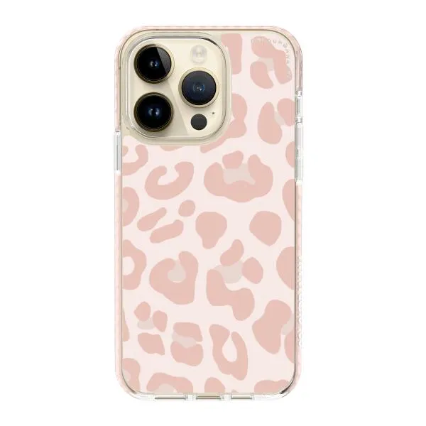 iPhone Case - Strawberry Pink Cow Print