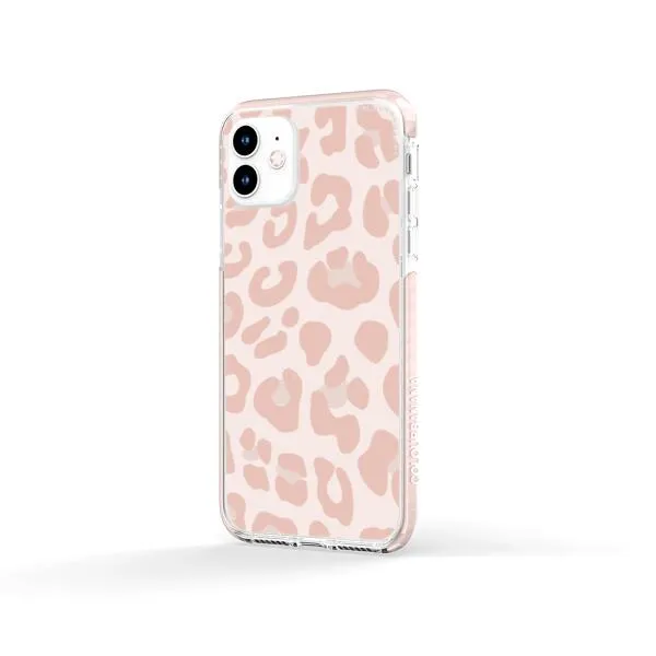 iPhone Case - Strawberry Pink Cow Print