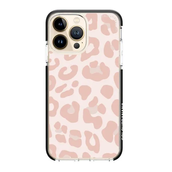 iPhone Case - Strawberry Pink Cow Print