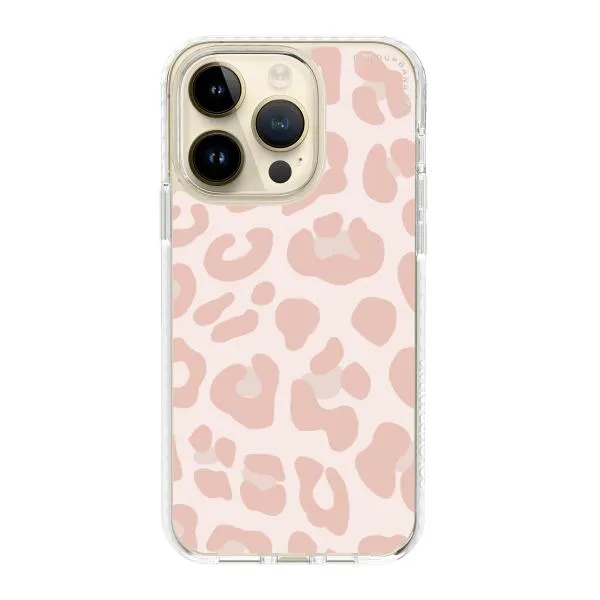 iPhone Case - Strawberry Pink Cow Print