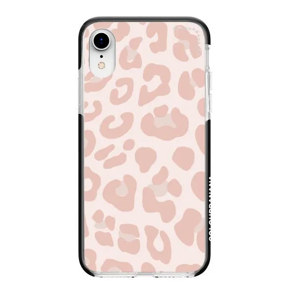 iPhone Case - Strawberry Pink Cow Print