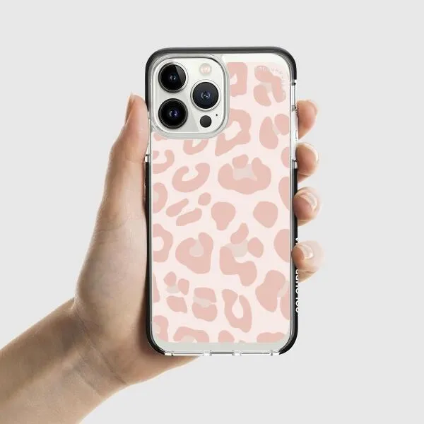 iPhone Case - Strawberry Pink Cow Print