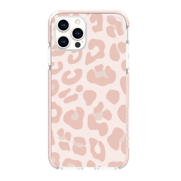 iPhone Case - Strawberry Pink Cow Print