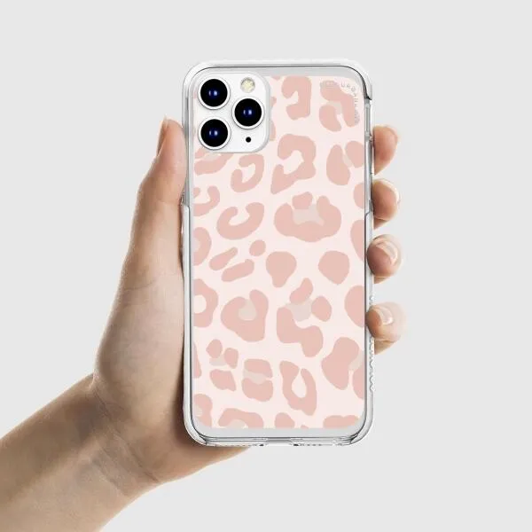 iPhone Case - Strawberry Pink Cow Print