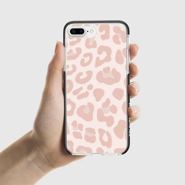 iPhone Case - Strawberry Pink Cow Print
