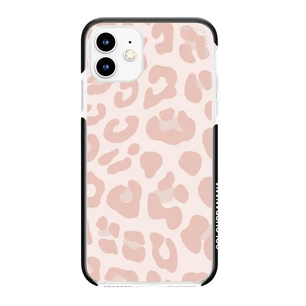 iPhone Case - Strawberry Pink Cow Print