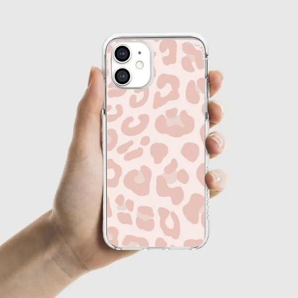 iPhone Case - Strawberry Pink Cow Print