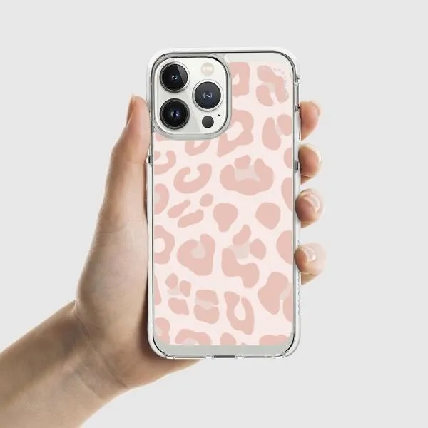 iPhone Case - Strawberry Pink Cow Print