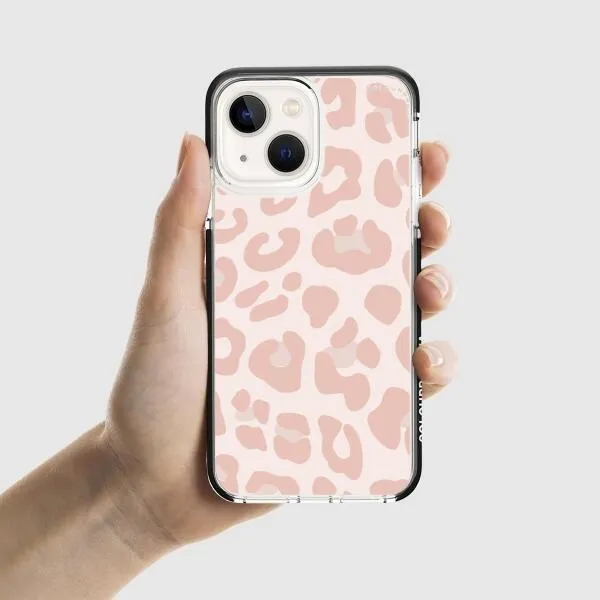 iPhone Case - Strawberry Pink Cow Print