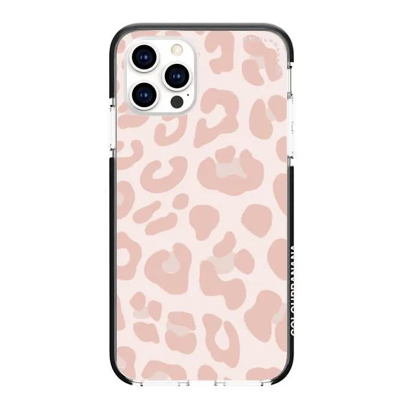 iPhone Case - Strawberry Pink Cow Print