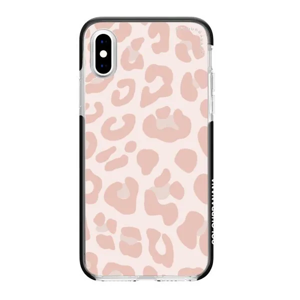 iPhone Case - Strawberry Pink Cow Print
