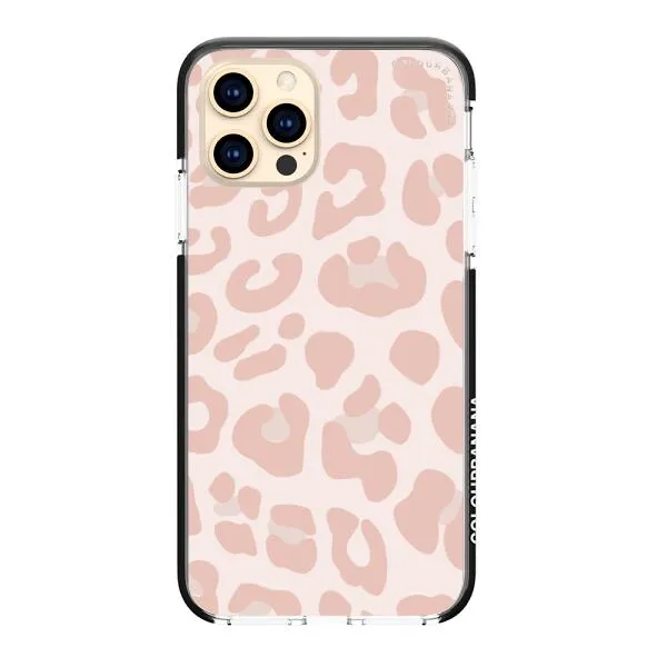 iPhone Case - Strawberry Pink Cow Print