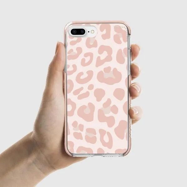 iPhone Case - Strawberry Pink Cow Print