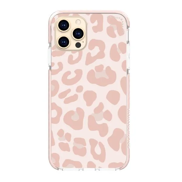 iPhone Case - Strawberry Pink Cow Print
