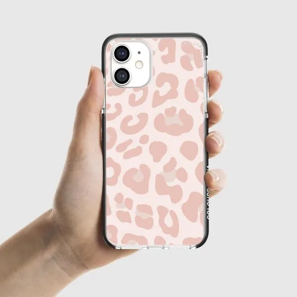 iPhone Case - Strawberry Pink Cow Print