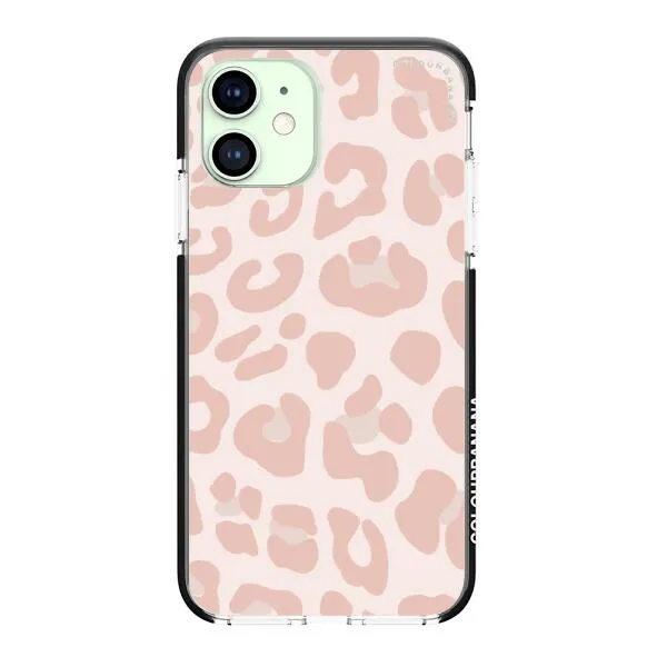 iPhone Case - Strawberry Pink Cow Print