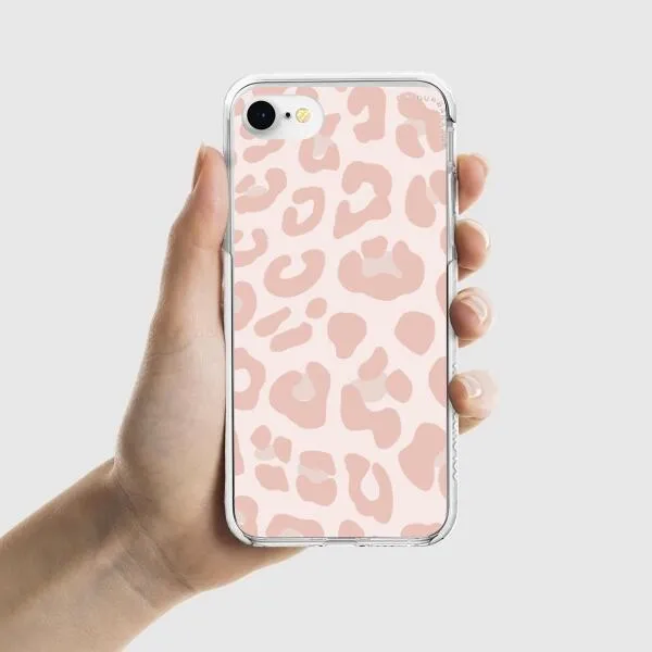 iPhone Case - Strawberry Pink Cow Print