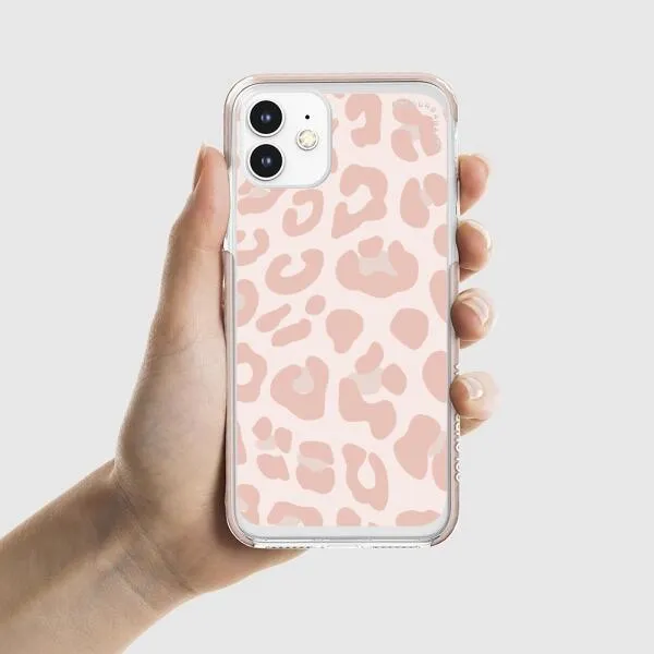 iPhone Case - Strawberry Pink Cow Print