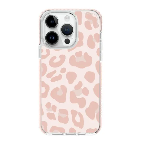 iPhone Case - Strawberry Pink Cow Print