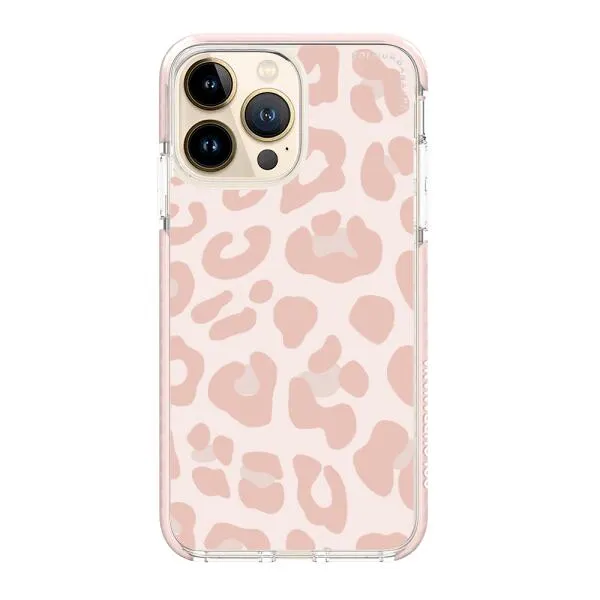 iPhone Case - Strawberry Pink Cow Print