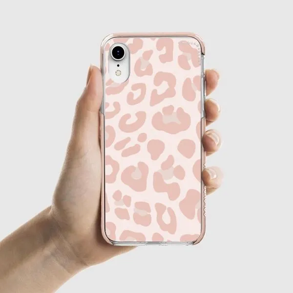 iPhone Case - Strawberry Pink Cow Print