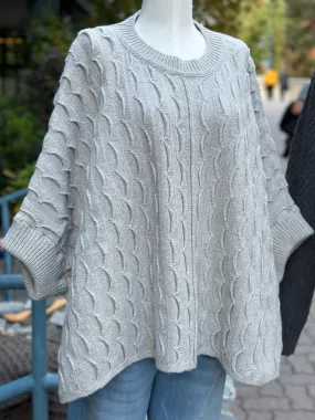 Irish - Ripple Poncho - Feather Irish - Ripple Poncho - Feather