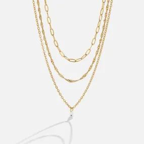 Jana Triple Chain Necklace