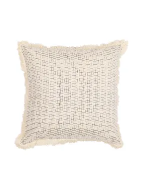 Kattari Ikat Pillow Cover With Fringe Kattari Ikat Pillow Cover With Fringe