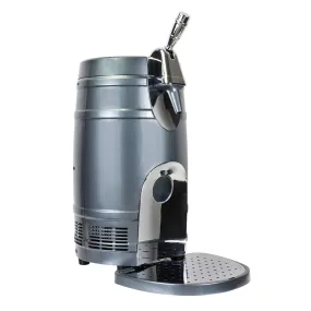 Koolatron 5L Mini Keg Beer Cooler w/ Dual Taps, Universal Design Fits Gravity-Dispensing and Pressurized Kegs, Includes 110 Volt and 12 Volt Power Cords, for Home, Cottage, RV, Camping, BBQs, and More Koolatron 5L Mini Keg Beer Cooler w/ Dual Taps, Universal Design Fits Gravity-Dispensing and Pressurized Kegs, Includes 110 Volt and 12 Volt Power Cords, for Home, Cottage, RV, Camping, BBQs, and More