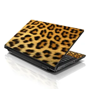 Laptop Notebook Skin Decal with 2 Matching Wrist Pads - Leopard Print Laptop Notebook Skin Decal with 2 Matching Wrist Pads - Leopard Print