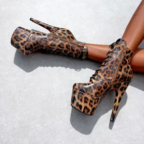 Leopard Ankle Boot - 7 INCH Leopard Ankle Boot - 7 INCH