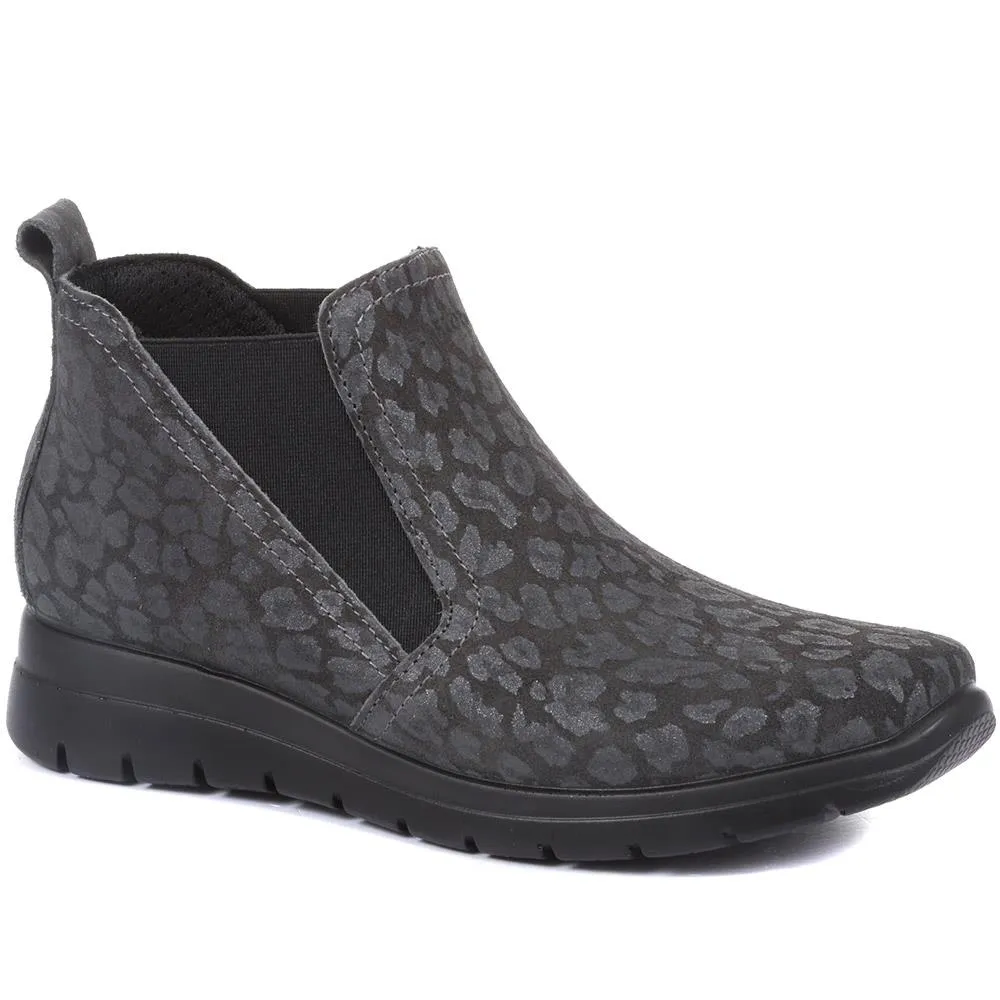 Leopard Print Chelsea Boots - FLY30000 / 315 741