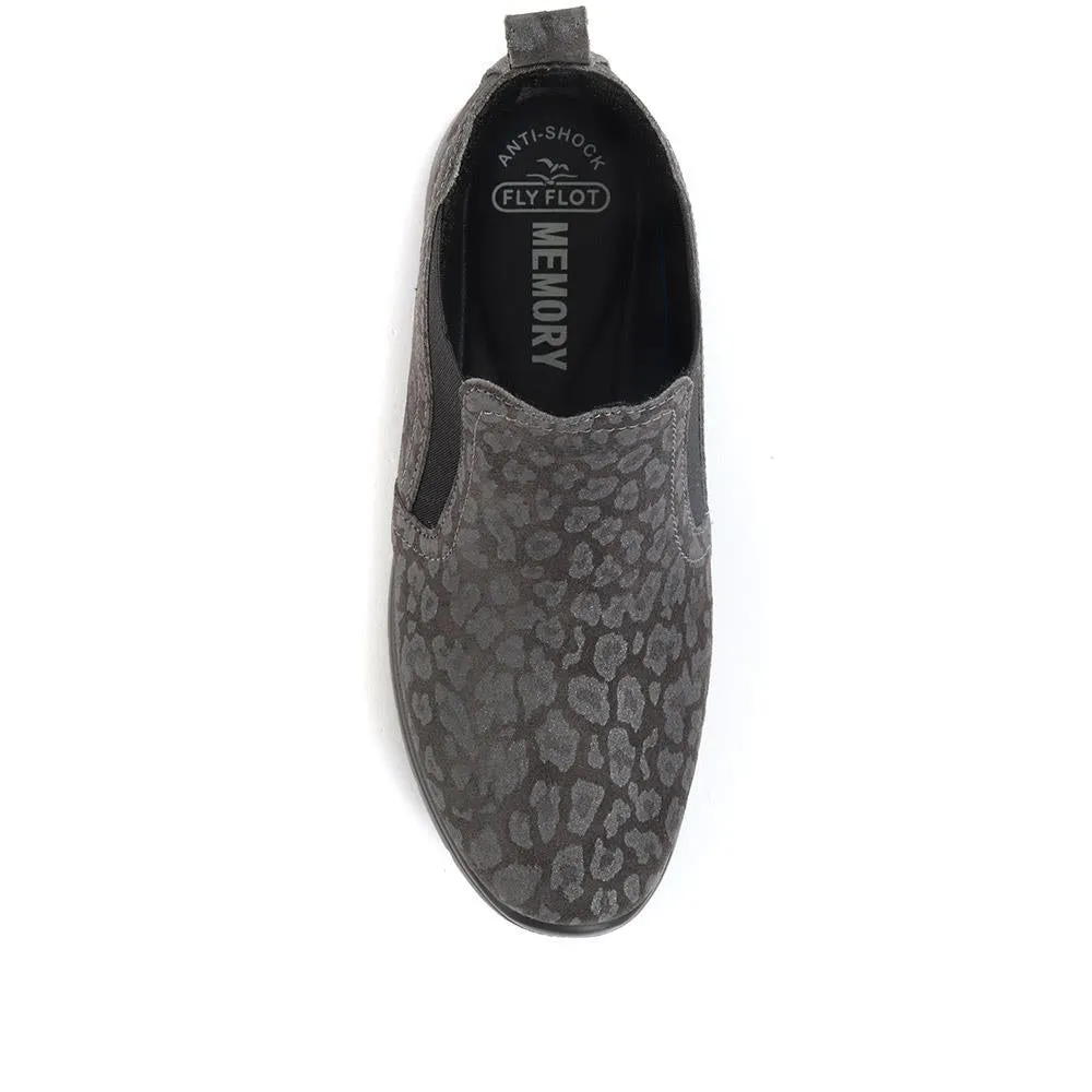 Leopard Print Chelsea Boots - FLY30000 / 315 741