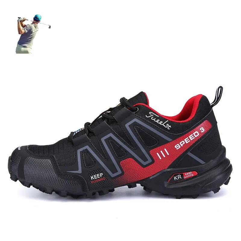 Men's Golf Shoes Lightweight Golfer Footwear Outdoor Golfing Sport Trainers Athletic Golf Sneakers