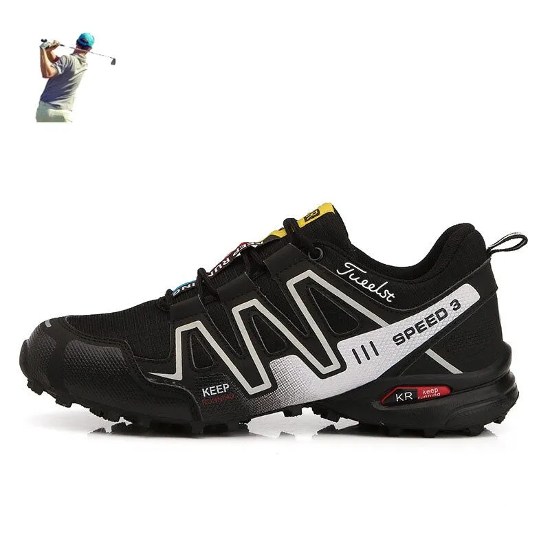 Men's Golf Shoes Lightweight Golfer Footwear Outdoor Golfing Sport Trainers Athletic Golf Sneakers