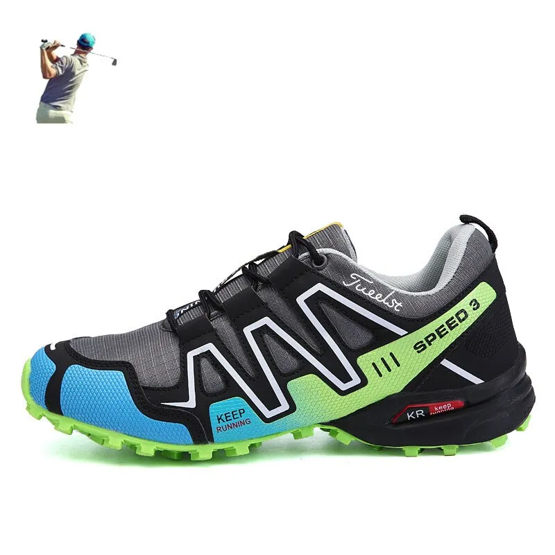 Men's Golf Shoes Lightweight Golfer Footwear Outdoor Golfing Sport Trainers Athletic Golf Sneakers