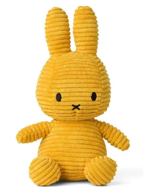 Miffy Corduroy Plush Toy - Mustard Miffy Corduroy Plush Toy - Mustard