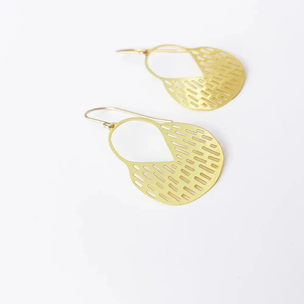 MINI CALLISIA Earrings in Gold