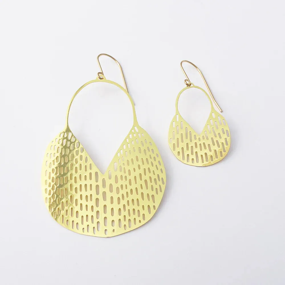 MINI CALLISIA Earrings in Gold