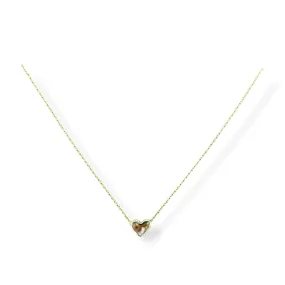 Mini Melted Heart Necklace Mini Melted Heart Necklace