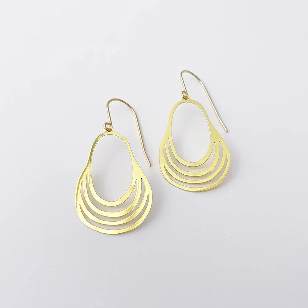 MINI SWINGERS Earrings in Gold