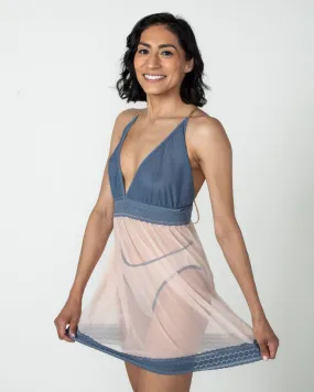 Narmda Mesh Babydoll Dress Narmda Mesh Babydoll Dress