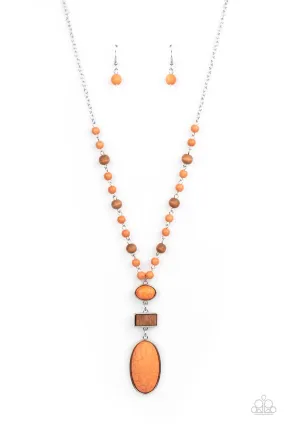 Naturally Essential - Orange Necklace Naturally Essential - Orange Necklace