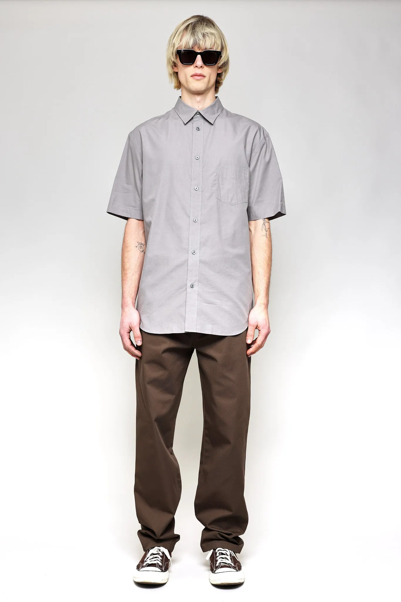 NS1191-51 Japanese Soft Poplin in Grey