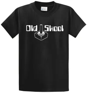 Old Skool Joystick Printed Tee Shirt Old Skool Joystick Printed Tee Shirt