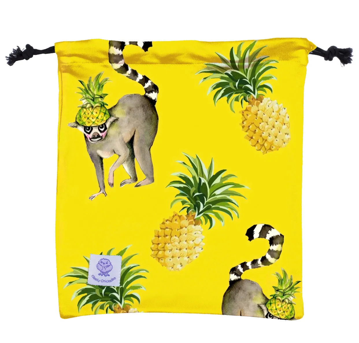 Pineapple Lemurs Unisex Long Sleeve Zip Swimmers