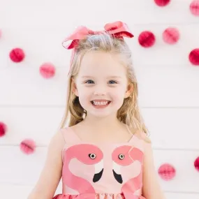 Pink Flamingo Bow Pink Flamingo Bow